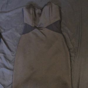 Cute strapless LBD with side design!